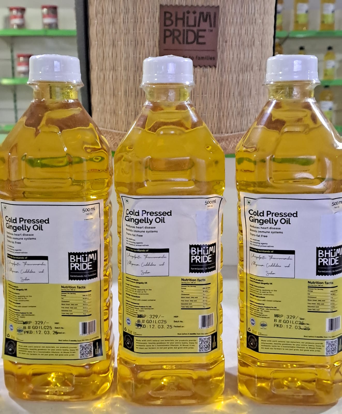 Gingelly Oil Cold Pressed